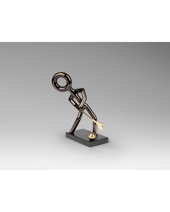 GOLF- FIGURA -NEGRO/ORO